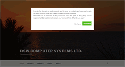 Desktop Screenshot of dswcomputersystems.co.uk